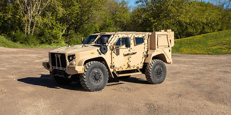 Oshkosh Defense’s Hybrid Electric eJLTV