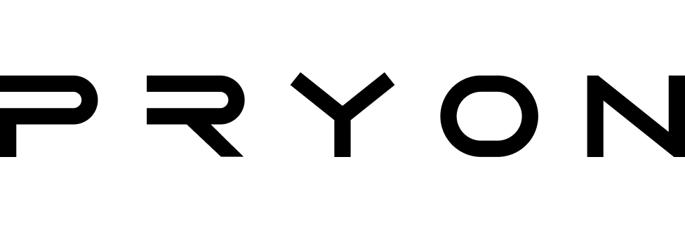 Pryon Logo – Black Text