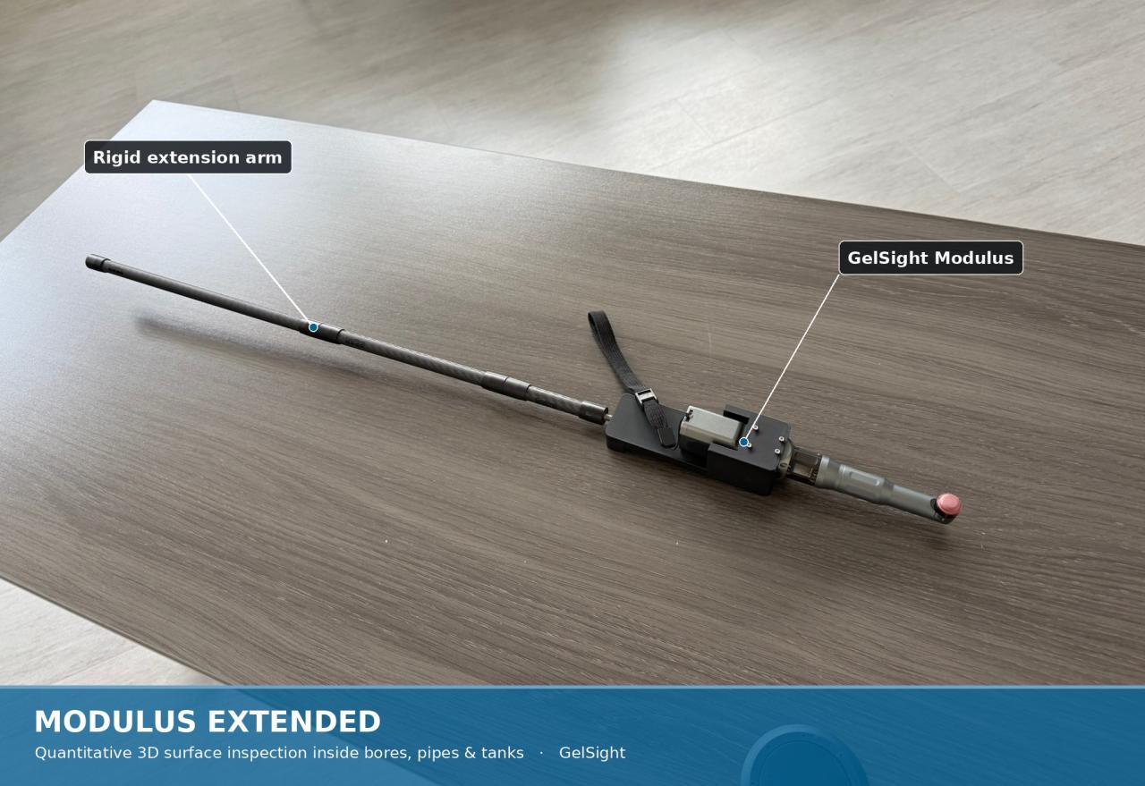 15_Modulus Extended Quantitative 3D Surface Inspection Inside Bores, Pipes, and Tanks